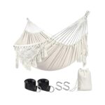 Canvas Hammock With Fringe