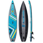 double inflatable paddle board