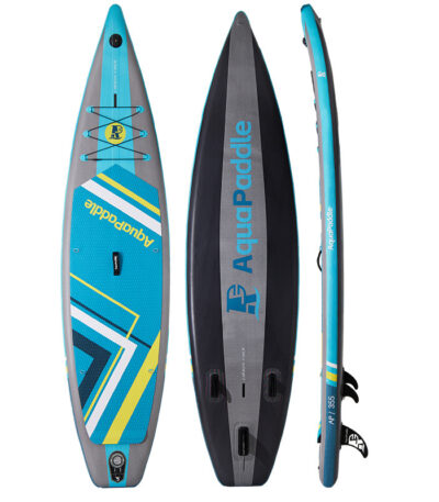 double inflatable paddle board