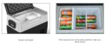 12/24 volt refrigerator for car