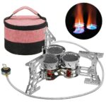 3 Burner Windproof Portable Camping Gas Stove