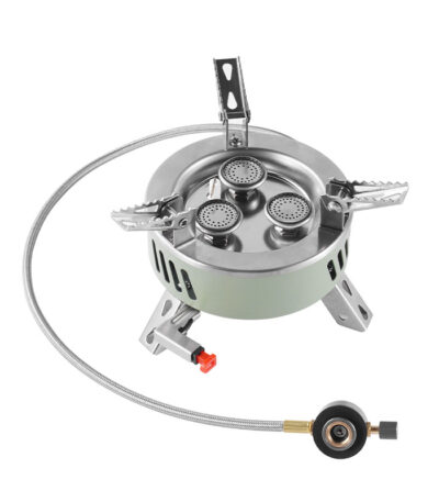 3 burners portable camping gas stove
