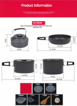 Camping Cookware Kit