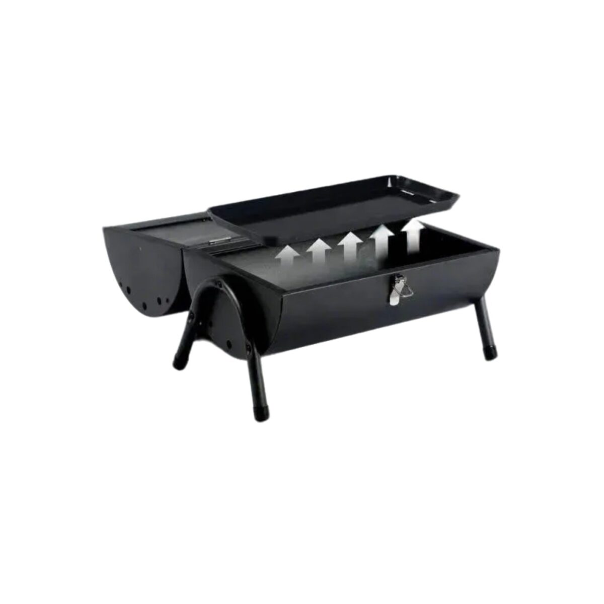 BBQ Grill Charcoal With Rotisserie2 BBQ Grill Charcoal With Rotisserie - Image 2