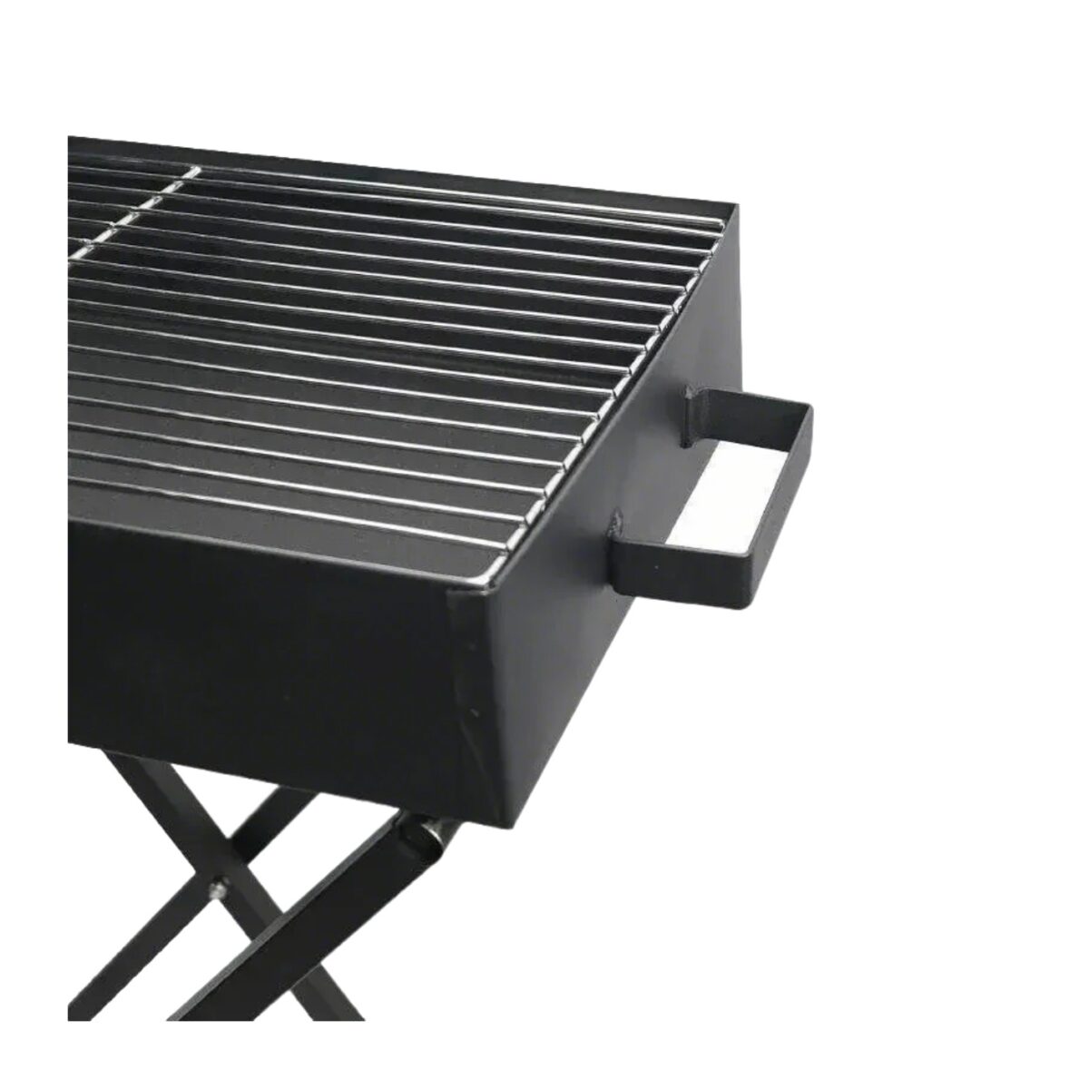 BBQ Grill with Portable Fan and Charcoal Smoker