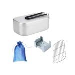Best Insulated camping lunch box+Steam Rack+Folding stove+wind deflector - Image 4