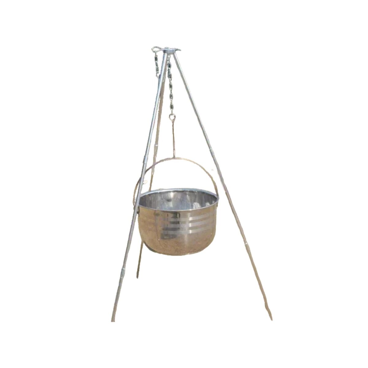 Campfire tripod grill 3 sections