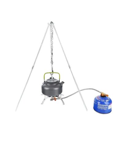 Campfire tripod grill 3 sections